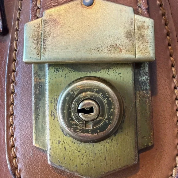 Lawyer’s brown Leather Men's Bag - Picture 2 of 15